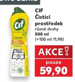 Kaufland CIF Čisticí prostředek nabídka