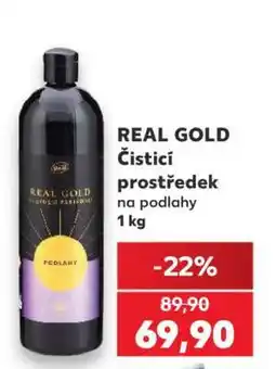 Kaufland REAL GOLD Čisticí prostředek na podlahy 1 kg nabídka