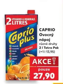 Kaufland CAPRIO Ovocný nápoj nabídka