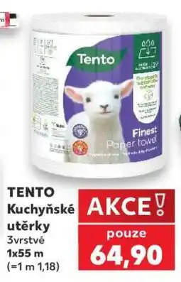 Kaufland Tento kuchyňské utěrky nabídka
