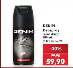 Kaufland DENIM Deospray nabídka