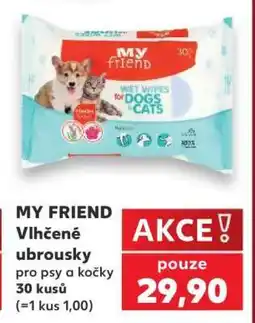 Kaufland My Friend vlhčené ubrousky nabídka
