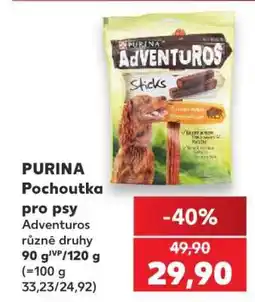 Kaufland PURINA Pochoutka pro psy Adventuros nabídka