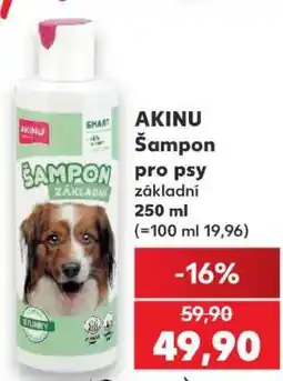 Kaufland AKINU Šampon pro psy základní nabídka