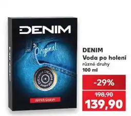 Kaufland DENIM Voda po holení nabídka