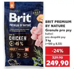 Kaufland Brit Premium by Nature Granule pro psy nabídka