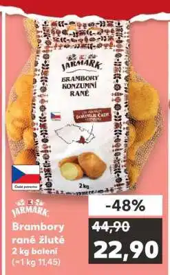 Kaufland Brambory rané žluté nabídka