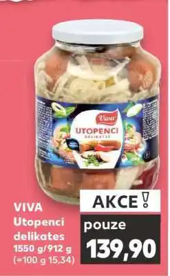 Kaufland Viva Utopenec delikates nabídka