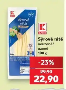 Kaufland Sýrové nitě nabídka