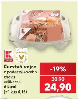 Kaufland ČERSTVÁ VEJCE nabídka