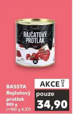 Kaufland BASSTA Rajčatový protlak nabídka