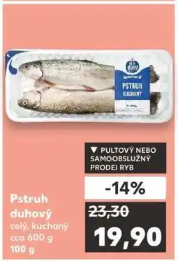 Kaufland Pstruh duhový nabídka