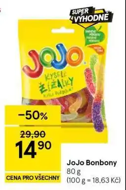 Tesco JOJO bonbony nabídka