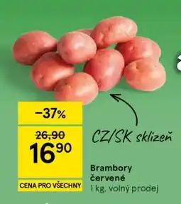 Tesco Brambory červené nabídka