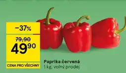 Tesco Paprika červená nabídka