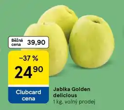 Tesco Jablka Golden Delicious nabídka