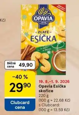 Tesco Opavia Esička skořice nabídka