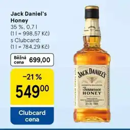Tesco Jack Daniel’s Honey nabídka
