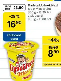 Tesco Madeta Lipánek Maxi nabídka