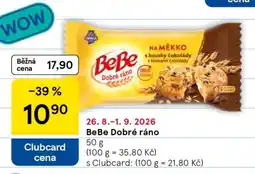 Tesco BeBe Dobré ráno nabídka