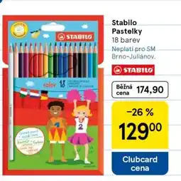 Tesco Stabilo Pastelky nabídka