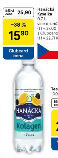 Tesco Hanácká kyselka nabídka