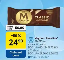 Tesco Magnum zmrzlina nabídka