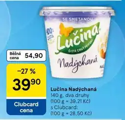 Tesco Lučina Nadýchaná nabídka