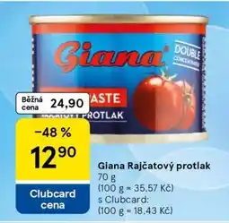 Tesco Giana Rajčatový protlak nabídka