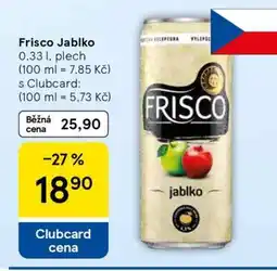 Tesco Frisco jablko nabídka