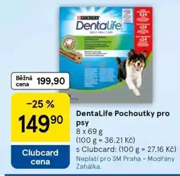 Tesco DentaLife pochoutky pro psy nabídka