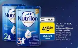 Tesco Nutrilon Advanced Mléčná výživa v prášku nabídka