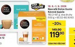 Tesco Nescafé Dolce Gusto kávové kapsle nabídka