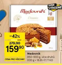 Tesco Medovník nabídka
