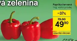 Tesco Paprika červená nabídka