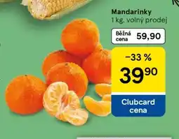 Tesco Mandarinky nabídka