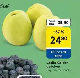 Tesco Jablka Golden Delicious nabídka