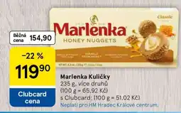 Tesco Marlenka kuličky nabídka
