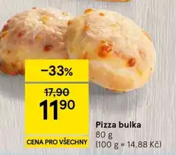 Tesco Pizza bulka nabídka