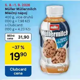 Tesco MÜLLER MÜLLERMILCH Mléčný nápoj nabídka