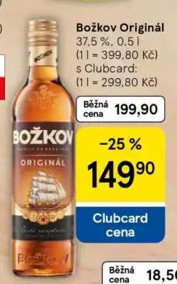 Tesco Božkov Originál nabídka