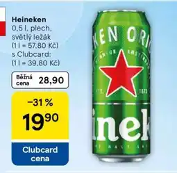 Tesco Heineken nabídka