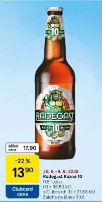 Tesco Radegast Rázná 10 nabídka