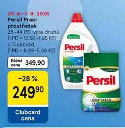 Tesco Persil prací prostředek nabídka