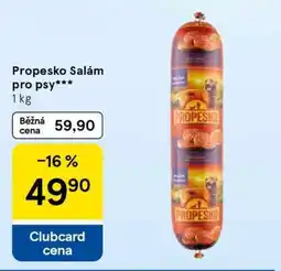 Tesco Propesko Salám pro psy nabídka