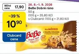 Tesco BeBe Dobré ráno nabídka