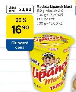 Tesco Madeta Lipánek Maxi nabídka