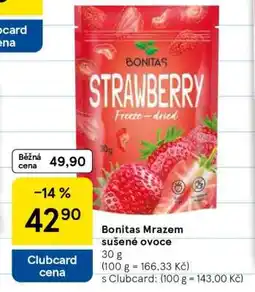 Tesco Bonitas Mrazem sušené ovoce nabídka
