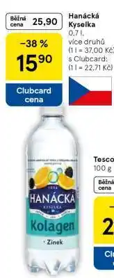 Tesco Hanácká kyselka nabídka