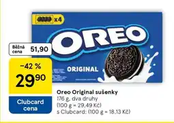 Tesco OREO ORIGINÁL sušenky nabídka